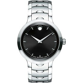腕時計 モバード レディース Movado Luno 0607041 Silver Stainless-Steel Swiss Quartz Fashion Watch腕時計 モバード レディース