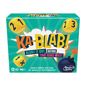 ボードゲーム 英語 アメリカ 海外ゲーム Hasbro Gaming Ka-Blab! Game for Families, Teens and Kids Ages 10 and Up, Family-Friendly Party Game for 2-6 Players, from The Makers of Scattergoriesボードゲーム 英語 アメリカ 海外ゲーム