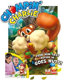 ボードゲーム 英語 アメリカ 海外ゲーム Chompin' Charlie Game - Feed The Squirrel Acorns and Race to Collect Them When They Scatter by Goliathボードゲーム 英語 アメリカ 海外ゲーム