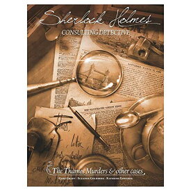 ボードゲーム 英語 アメリカ 海外ゲーム Sherlock Holmes Consulting Detective - The Thames Murders & Other Cases Board Game - Captivating Mystery Game for Kids & Adults, Ages 14+, 1-8 Players, 90 Min Playtime, Made ボードゲーム 英語 アメリカ 海外ゲーム