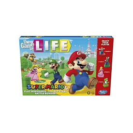 ボードゲーム 英語 アメリカ 海外ゲーム 【送料無料】Hasbro Gaming The Game of Life: Super Mario Edition Board Game for Kids Ages 8 and Up, Play Minigames, Collect Stars, Battle Bowserボードゲーム 英語 アメリカ 海外ゲーム