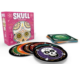 ボードゲーム 英語 アメリカ 海外ゲーム Skull Party Game - Bluffing and Strategy Board Game for Teens and Adults, Ages 13+, 3-6 Players, 30 Min Playtime by Space Cowboysボードゲーム 英語 アメリカ 海外ゲーム