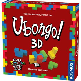 ボードゲーム 英語 アメリカ 海外ゲーム Ubongo 3D - a Kosmos Game | Geometric Puzzle Game with Three-Dimensional Blocks | Family Friendly Fun Game | Highly Re-Playable | Quality Components (Made in Germany) | 1 to ボードゲーム 英語 アメリカ 海外ゲーム