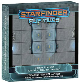 ボードゲーム 英語 アメリカ 海外ゲーム Starfinder Flip-Tiles: Space Station Docking Bay Expansionボードゲーム 英語 アメリカ 海外ゲーム