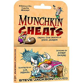 ボードゲーム 英語 アメリカ 海外ゲーム Steve Jackson Games Munchkin Cheats Card Game (Mini-Expansion) | 30 Cards | Card Game for Adults, Kids, & Family | Fantasy Adventure Roleplaying Game | Ages 10+ | 3-6 Playersボードゲーム 英語 アメリカ 海外ゲーム
