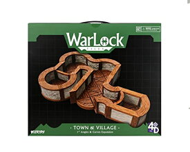 ボードゲーム 英語 アメリカ 海外ゲーム Warlock Tiles: Expansion Pack - 1 in. Town & Village Angles & Curves | WizKidsボードゲーム 英語 アメリカ 海外ゲーム