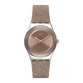 腕時計 スウォッチ レディース Swatch ROSE SPARKLE Unisex Watch (Model: YLS220)腕時計 スウォッチ レディース