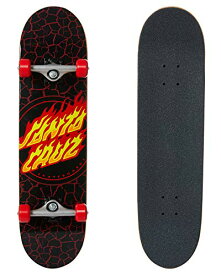 スタンダードスケートボード スケボー 海外モデル 直輸入 Santa Cruz Skateboards Complete Flame Dot Red 8.25" x 31.5" Assembledスタンダードスケートボード スケボー 海外モデル 直輸入