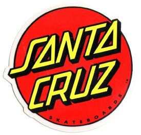 スタンダードスケートボード スケボー 海外モデル 直輸入 Santa Cruz Classic Logo Skateboard Sticker - large skate board skating skateboardingスタンダードスケートボード スケボー 海外モデル 直輸入