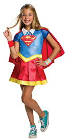 コスプレ衣装 コスチューム スーパーガール 620714_M Rubie's Costume Kids DC Superhero Girls Deluxe Supergirl Costume, Medium , Redコスプレ衣装 コスチューム スーパーガール 620714_M