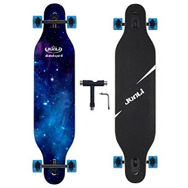 ロングスケートボード スケボー 海外モデル 直輸入 Junli 41 Inch Freeride Skateboard Longboard - Complete Skateboard Cruiser for Cruising, Carving, Free-Style and Downhill Sea Blueロングスケートボード スケボー 海外モデル 直輸入