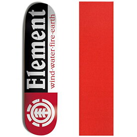 デッキ スケボー スケートボード 海外モデル 直輸入 Element Skateboards Section Deck Skateboard 7.75 Red Gripデッキ スケボー スケートボード 海外モデル 直輸入