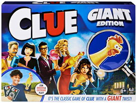 ボードゲーム 英語 アメリカ 海外ゲーム Giant Clue Classic Mystery Party Retro Board Game Summer Toy with Large Rooms, Giant Cards, and Foam Tools, for Kids and Families Ages 8 and upボードゲーム 英語 アメリカ 海外ゲーム