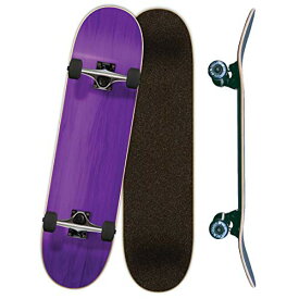 スタンダードスケートボード スケボー 海外モデル 直輸入 Yocaher Blank Complete Skateboard 7.75" Skateboards - (Complete 7.75" Purple)スタンダードスケートボード スケボー 海外モデル 直輸入