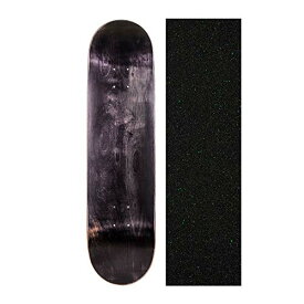 デッキ スケボー スケートボード 海外モデル 直輸入 Cal 7 Blank Skateboard Deck with Mob Green Glitter Grip Tape | Maple Deck for Skating (7.75 inch, Black)デッキ スケボー スケートボード 海外モデル 直輸入
