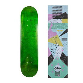 デッキ スケボー スケートボード 海外モデル 直輸入 Cal 7 Green Skateboard Deck with Graphic Grip Tape (Hella, 7.75 inch)デッキ スケボー スケートボード 海外モデル 直輸入