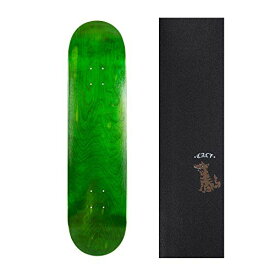 デッキ スケボー スケートボード 海外モデル 直輸入 Cal 7 Green Skateboard Deck with Graphic Grip Tape (Dog, 7.75 inch)デッキ スケボー スケートボード 海外モデル 直輸入
