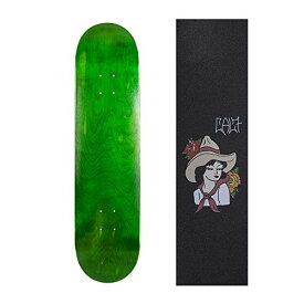 デッキ スケボー スケートボード 海外モデル 直輸入 Cal 7 Green Skateboard Deck with Graphic Grip Tape (Cowgirl, 7.75 inch)デッキ スケボー スケートボード 海外モデル 直輸入