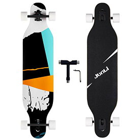 ロングスケートボード スケボー 海外モデル 直輸入 Junli 41 Inch Freeride Skateboard Longboard - Complete Skateboard Cruiser for Cruising, Carving, Free-Style and Downhill Gridロングスケートボード スケボー 海外モデル 直輸入