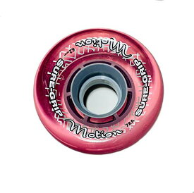 ウィール タイヤ スケボー スケートボード 海外モデル Sure-Grip Motion Outdoor Roller Skate Wheels (Clear Pink, 78A Hardness - 62mm) Set of 8.ウィール タイヤ スケボー スケートボード 海外モデル