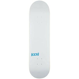 デッキ スケボー スケートボード 海外モデル 直輸入 [CCS] Logo Skateboard Deck White 7.50"デッキ スケボー スケートボード 海外モデル 直輸入