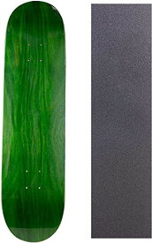 デッキ スケボー スケートボード 海外モデル 直輸入 Cal 7 Blank Skateboard Deck with Grip Tape | 7.75, 8.0, 8.25 and 8.5 Inch | Maple Board for Skating (Green/Natural, 7.75 inch)デッキ スケボー スケートボード 海外モデル 直輸入
