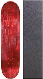 デッキ スケボー スケートボード 海外モデル 直輸入 Cal 7 Blank Skateboard Deck with Grip Tape | 7.75, 8.0, 8.25 and 8.5 Inch | Maple Board for Skating (Red/Natural, 7.75 inch)デッキ スケボー スケートボード 海外モデル 直輸入