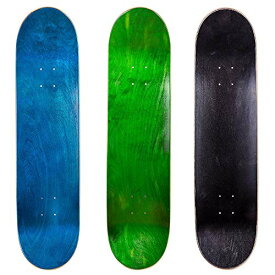 デッキ スケボー スケートボード 海外モデル 直輸入 Cal 7 Blank Maple Skateboard Decks (Blue, Green, Black, 8.5 inch)デッキ スケボー スケートボード 海外モデル 直輸入