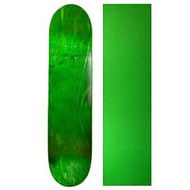 デッキ スケボー スケートボード 海外モデル 直輸入 Cal 7 Blank Maple Skateboard Deck with Color Grip Tape | 7.75, 8.0, 8.25 and 8.5 Inch (Green, 7.75 Inch)デッキ スケボー スケートボード 海外モデル 直輸入