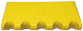 海外輸入品 ビリヤード Q-Claw QCLAW Portable Pool/Billiards Cue Stick Holder/Rack - 5 Place - Yellow海外輸入品 ビリヤード