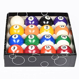 海外輸入品 ビリヤード 2-1/4" Billiard Pool Balls Pool Balls Set Standard Size Full 16 Balls Set海外輸入品 ビリヤード