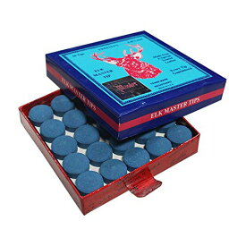 海外輸入品 ビリヤード Elk Master 14mm Pool Billiard Cue Tips - Box of 50海外輸入品 ビリヤード
