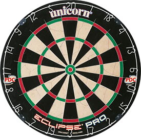 海外輸入品 ダーツ ダーツボード Unicorn Eclipse Pro Dart Board with Ultra Slim Segmentation ? 30% Thinner Than Conventional Boards ? For Increased Scoring and Reduced Bounce-Outs,Black海外輸入品 ダーツ ダーツボード