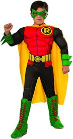コスプレ衣装 コスチューム その他 610829_S DC Superheroes Deluxe Robin Costume, Child's Smallコスプレ衣装 コスチューム その他 610829_S