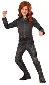 コスプレ衣装 コスチューム キャプテンアメリカ 620590_S Rubie's Costume Captain America: Civil War Black Widow Deluxe Child Costume, Smallコスプレ衣装 コスチューム キャプテンアメリカ 620590_S