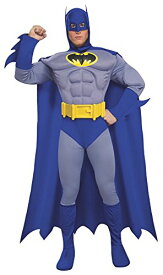コスプレ衣装 コスチューム バットマン RU889054LG Rubie's Costume Dc Heroes and Villains Collection Deluxe Muscle Chest Batman, Multicolored, Large Costumeコスプレ衣装 コスチューム バットマン RU889054LG