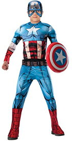 コスプレ衣装 コスチューム キャプテンアメリカ 620021_S Marvel Avengers Assemble Captain America Deluxe Muscle-Chest Costume, Smallコスプレ衣装 コスチューム キャプテンアメリカ 620021_S