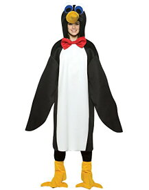 コスプレ衣装 コスチューム その他 606 Penguin with Red Bow Tie Teen Kids size 13-16 Costumeコスプレ衣装 コスチューム その他 606