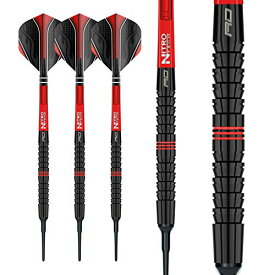 海外輸入品 ダーツ RED DRAGON Jamie Lewis 20g Barrel, 22g Full Weight Softip Tungsten Darts with Flights & Stems海外輸入品 ダーツ