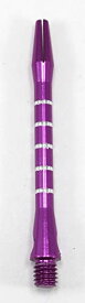 海外輸入品 ダーツ シャフト US Darts - 3 Sets (9 shafts) Purple Jailbird Aluminum Dart Shafts + O'rings, Medium海外輸入品 ダーツ シャフト
