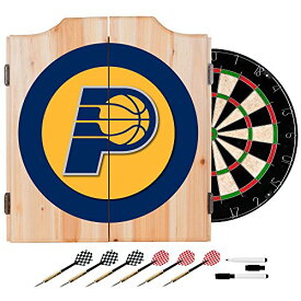 海外輸入品 ダーツ NBA Indiana Pacers Wood Dart Cabinet Set海外輸入品 ダーツ