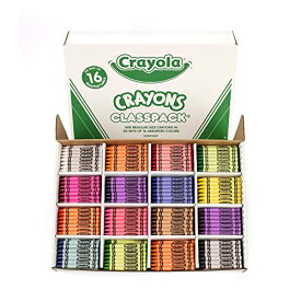 クレヨラ アメリカ 海外輸入 知育玩具 Crayola Crayon Classpack - 800ct (16 Assorted Colors), Bulk School Supplies for Teachers, Kids Crayons, Arts & Crafts Classroom Supplies, 3+クレヨラ アメリカ 海外輸入 知育玩具