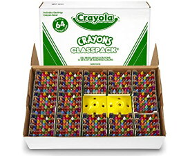 クレヨラ アメリカ 海外輸入 知育玩具 Crayola Crayon Classpack (832 Count), Bulk School Supplies for Classrooms,13 Sets of 64 Crayons, Kids Arts & Crafts Suppliesクレヨラ アメリカ 海外輸入 知育玩具
