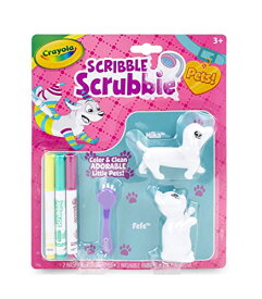 クレヨラ アメリカ 海外輸入 知育玩具 Crayola Scribble Scrubbie Pets, Dog & Cat, Kids Toys, Gift for Girls & Boys, Age 3, 4, 5, 6クレヨラ アメリカ 海外輸入 知育玩具