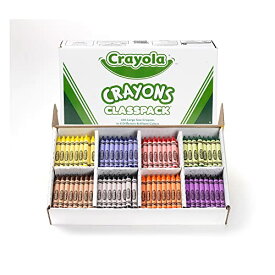 クレヨラ アメリカ 海外輸入 知育玩具 Crayola Crayon Classpack - 400ct (8 Assorted Colors), Large Crayons for Kids, Bulk Classroom Supplies for Teachers, Back to School, Ages 3+クレヨラ アメリカ 海外輸入 知育玩具