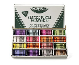 クレヨラ アメリカ 海外輸入 知育玩具 Crayola Triangular Crayon Classpack, Toddler Crayons, 16 Assorted Colors, 256 Count, Bulkクレヨラ アメリカ 海外輸入 知育玩具