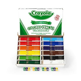 クレヨラ アメリカ 海外輸入 知育玩具 Crayola Colored Pencils Classpack (240 Ct), Bulk Classroom Supplies, Colored Pencils for School, 12 Assorted Colors, Nontoxicクレヨラ アメリカ 海外輸入 知育玩具