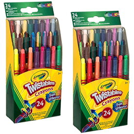 クレヨラ アメリカ 海外輸入 知育玩具 Crayola Crayons, 24 Count Bundle (Pack of 2)クレヨラ アメリカ 海外輸入 知育玩具