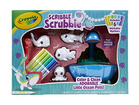 クレヨラ アメリカ 海外輸入 知育玩具 Crayola Scribble Scrubbie Pets Blue Lagoon Playset, Pet Toys For Girls & Boys, Gifts For Kids Ages 3 Plusクレヨラ アメリカ 海外輸入 知育玩具