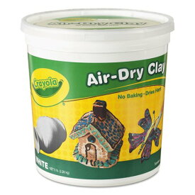 クレヨラ アメリカ 海外輸入 知育玩具 Air-Dry Clay, White, 5 lbs, Sold as 1 Eachクレヨラ アメリカ 海外輸入 知育玩具